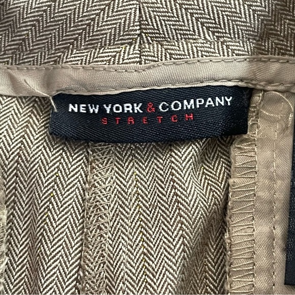 New York and Company Stretch Wide Leg Trousers 6 - Picture 3 of 5